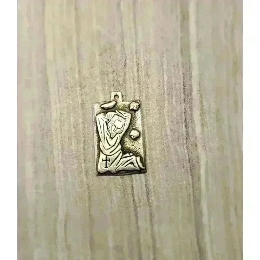 James Avery Sterling Silver St Stephen the Martyr Charm Retired - Picture 2 of 5